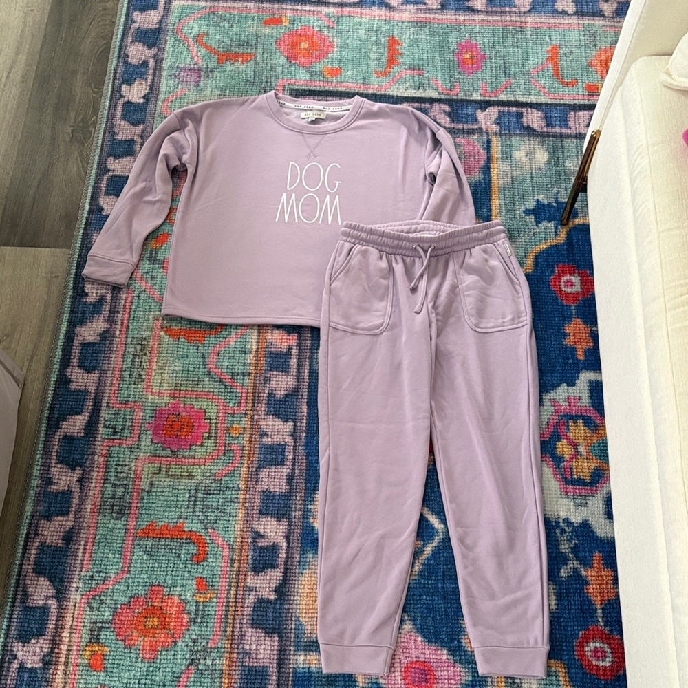 Rae Dunn Lavender Dog Mom Lounge Set